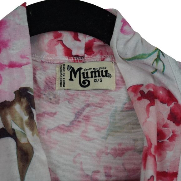 EUC Show Me Your Mumu Brie Robe Garden of blooms lightweight floral print robe s - Picture 7 of 10